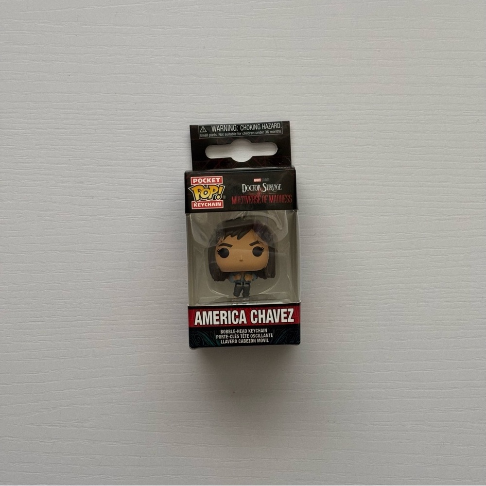 America Chavez Doctor Strange In The Multiverse Of Madness Pocket Pop Keychain
